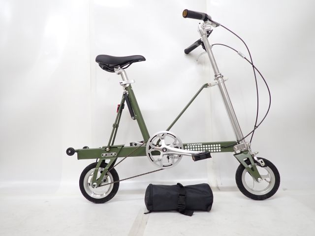 魅力的な バッグ付 折りたたみ自転車 キャリーミー me carry - 自転車 