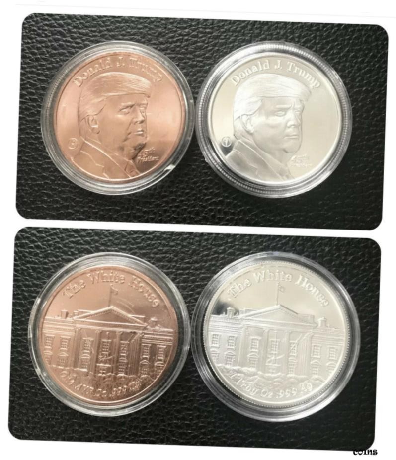 激安の トランプコイン アンティークコイン #6644 1oz Coins Trump President 2 Capsuled PCGS NGC -  その他 - labelians.fr