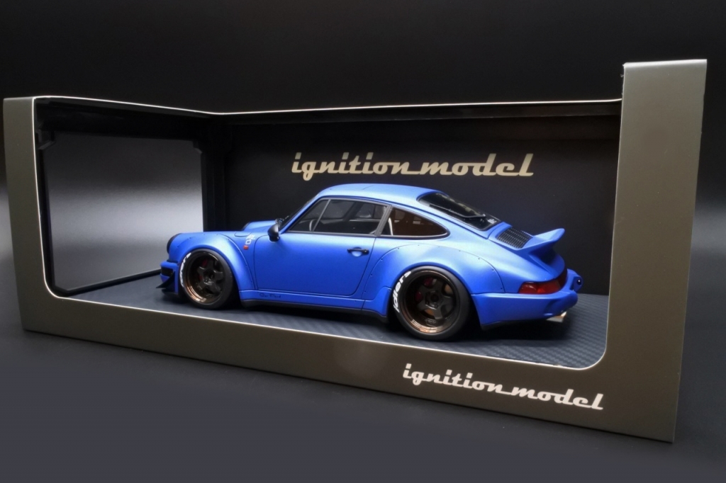 WEB限定70台 イグニッション 18 RWB 964 Engine ミニカー