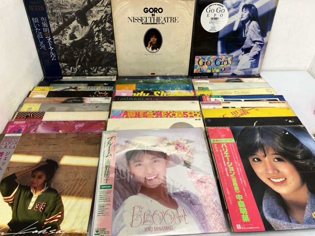 1284円 【タイムセール！】 中森明菜 レコード LP super disc ファンタジー 和モノ 歌謡曲