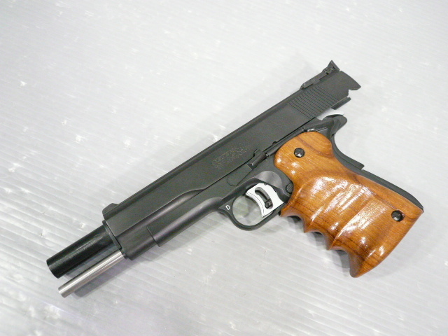 最新・限定 ☆1円~訳有♪マギー風フォルム♪COLT コルト ガバメント ゴールドカップ ナショナルマッチ HW SPG モデルガン 木製グリップ付 管理/358☆ 最新・限定 ☆1円~訳有♪マギー風フォルム♪COLT コルト ガバメント ゴールドカップ ナショナルマッチ HW SPG モデルガン 木製グリップ付 管理/358☆
