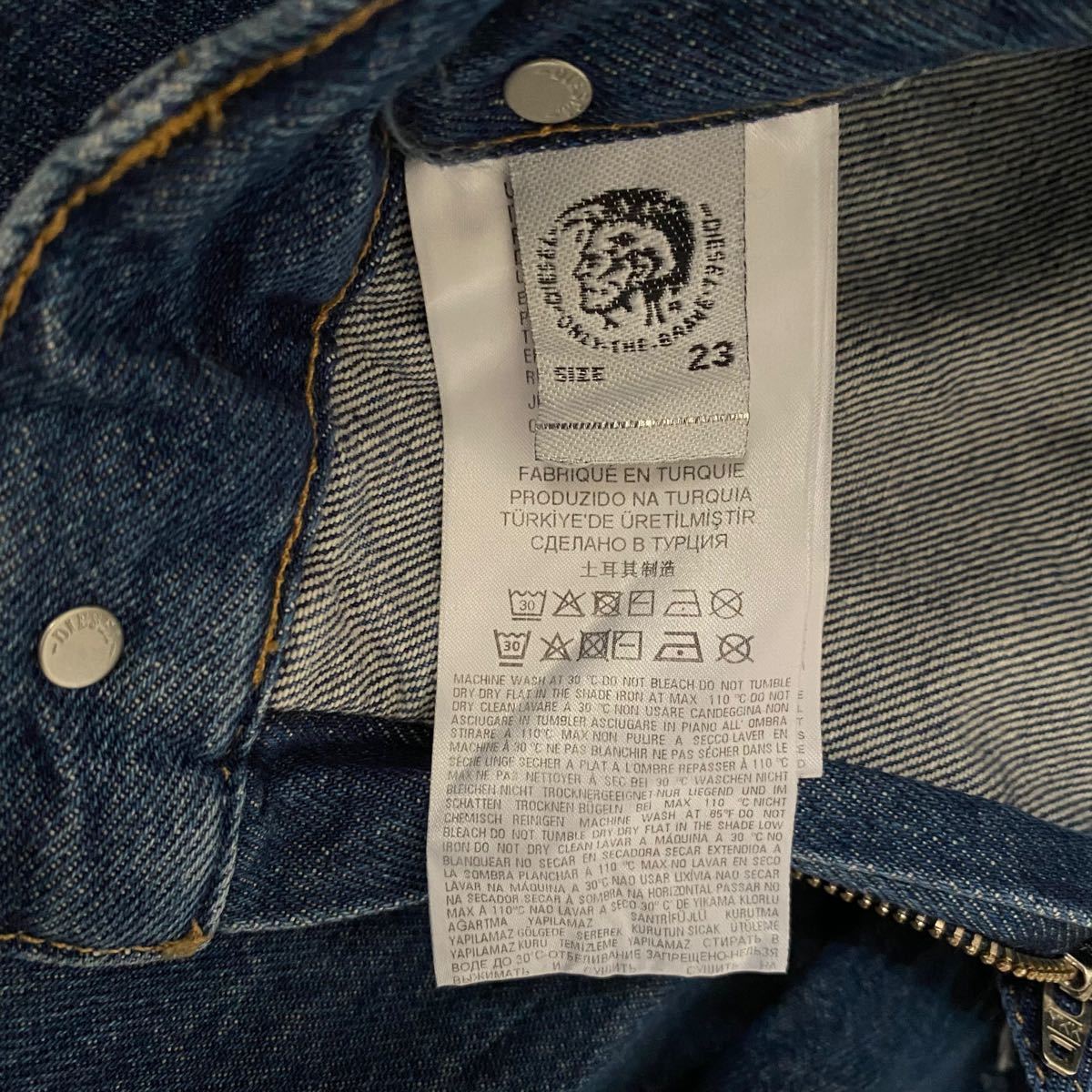 通販でクリスマス DIESEL ワイドパンツ デニム - ジーンズ、デニム
