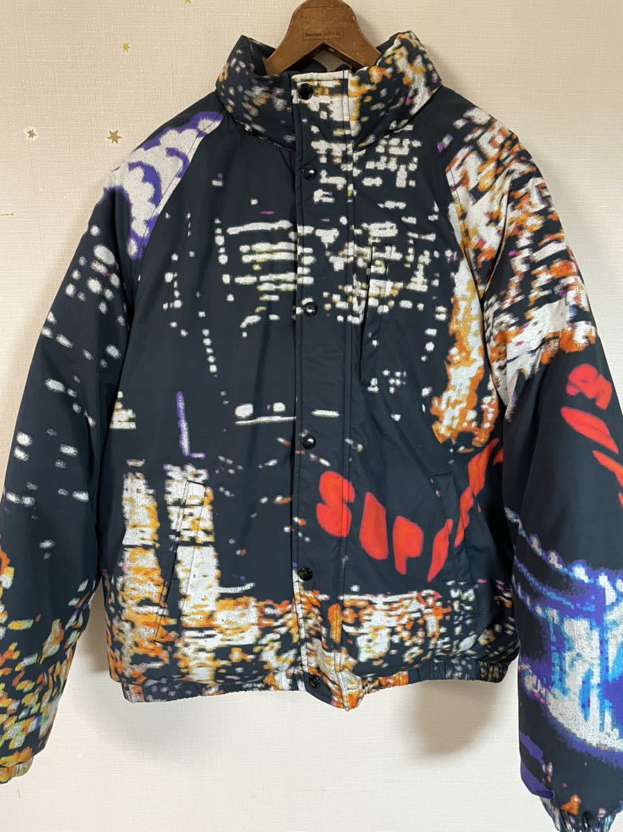 アイテム 美品 supreme City Lights Puffy Jacket ダウン パフィ L northface アイテム 美品 supreme City Lights Puffy Jacket ダウン パフィ L northface