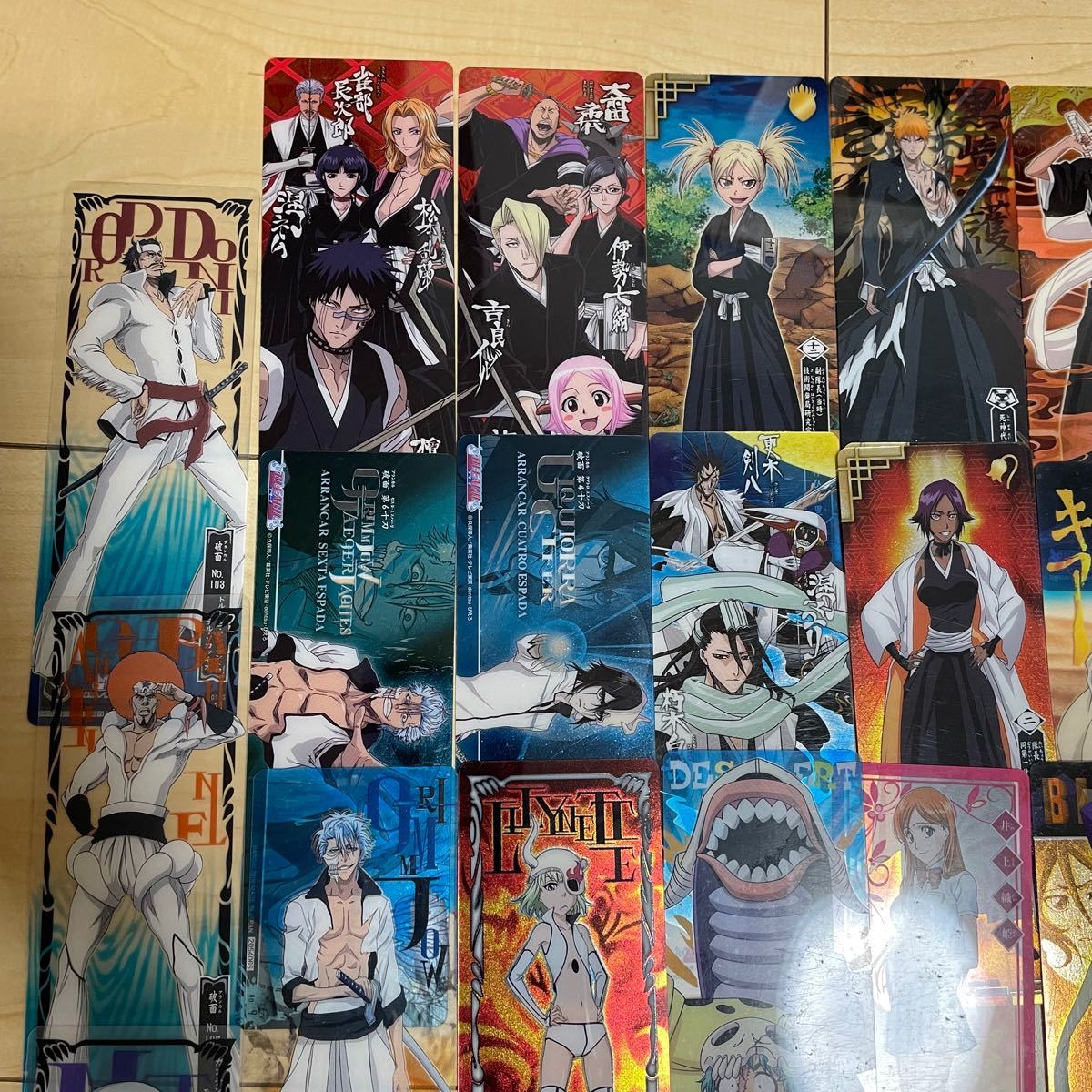BLEACH ブリーチ トレーディング クリアカード プラスチック BLEACH ブリーチ トレーディング クリアカード プラスチック