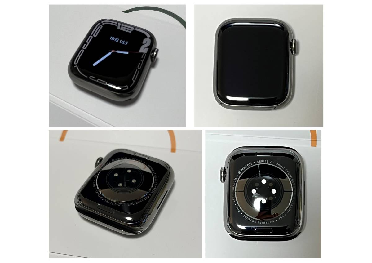 はこぽす対応商品】 美品 アップル Applewatch Series 7 45mm セルラー