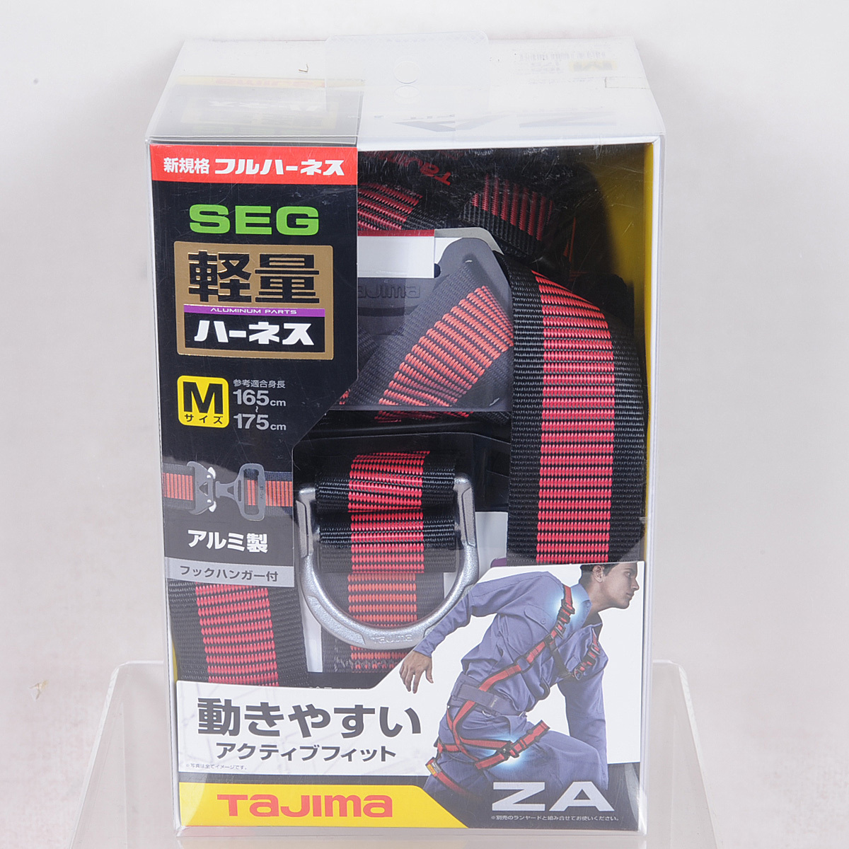 未使用 タジマ AZAM-LRE ハーネスZA ライン赤 Mサイズ 送料無料 【k64