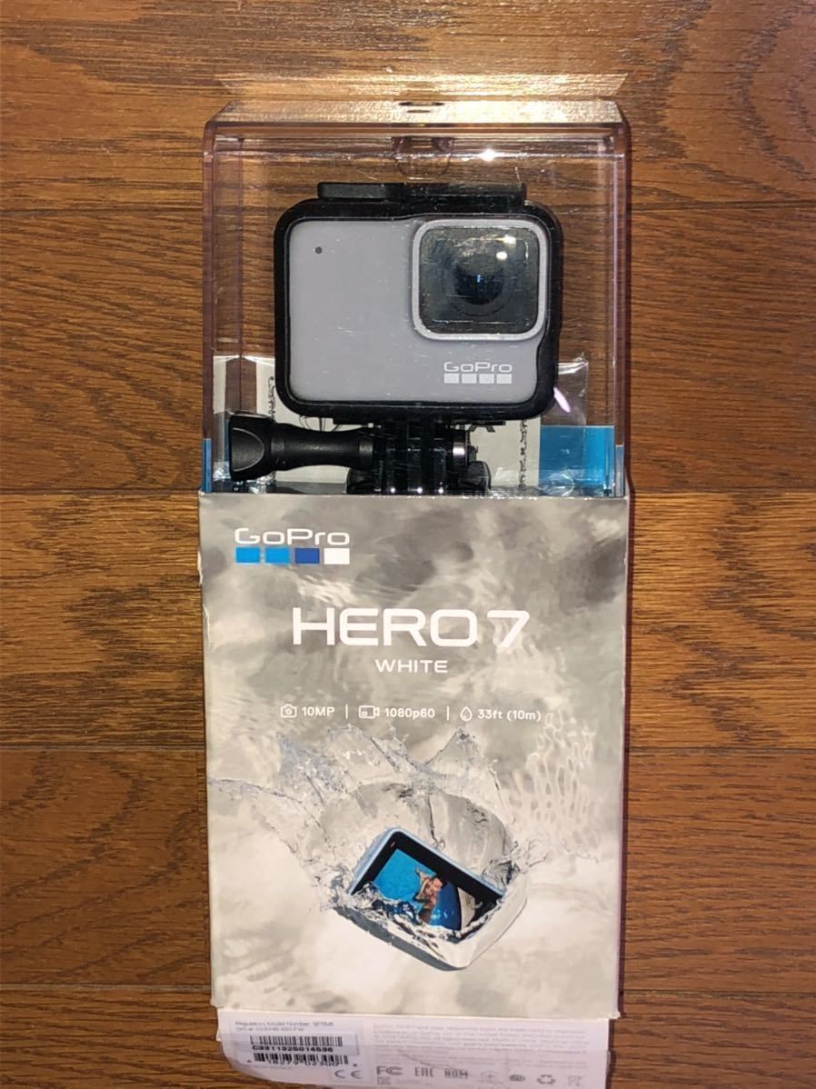 GoPro HERO7 WHITE アクションカメラ 自撮り棒セット-