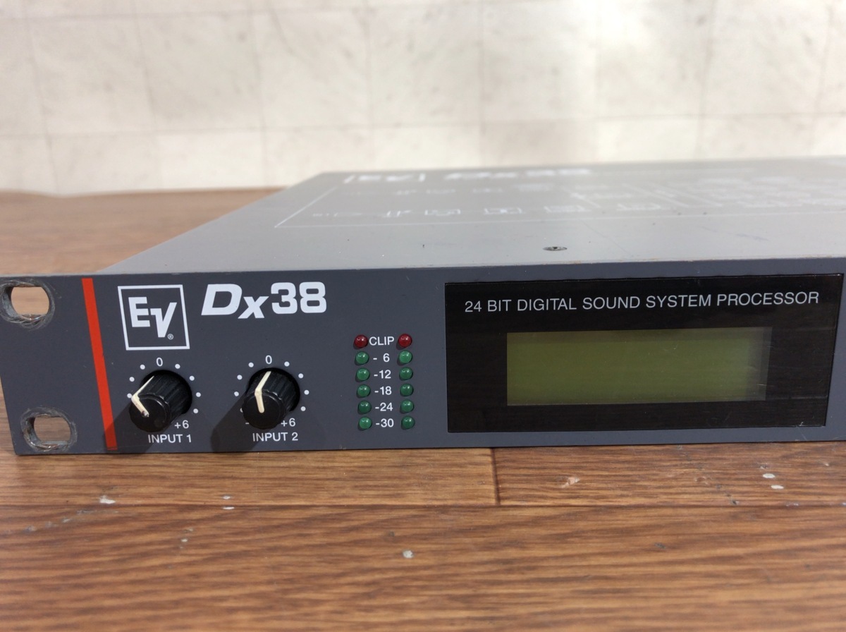 D014M022○EV Electro Voice エレクトロボイス DX38 チャンネル