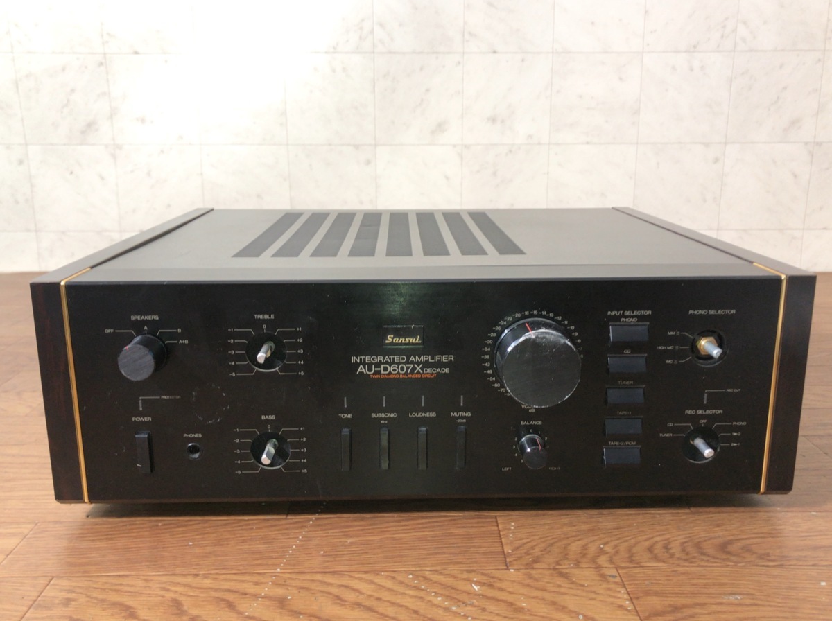 通販 激安◇ サンスイ プリメインアンプ SANSUI AU-D607X Decade