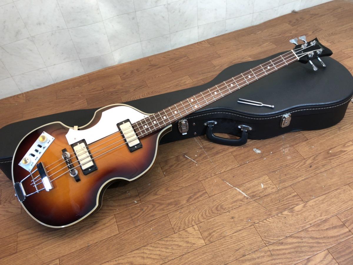D021C034○Greco グレコ VB バイオリンベース レフティ へエレキベース