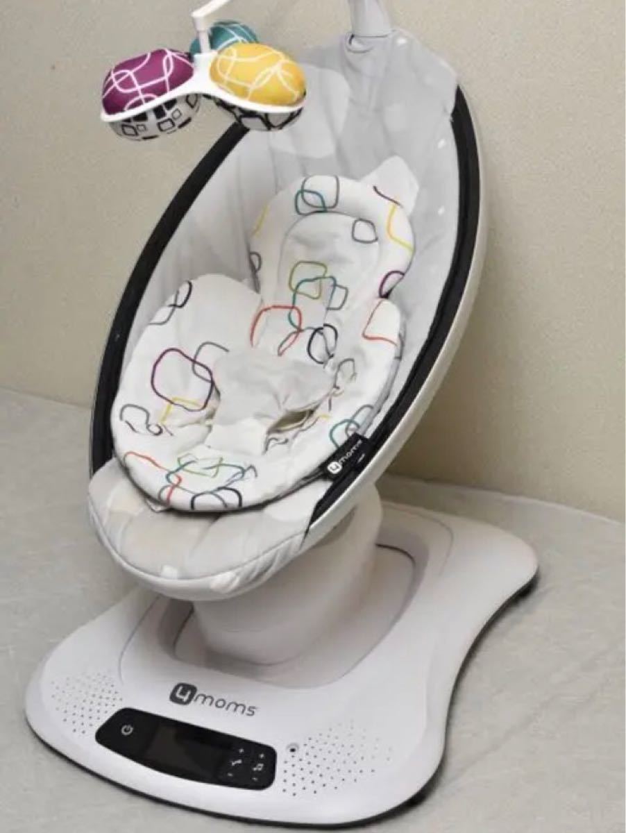 フルオーダー 4moms 電動バウンサー 新生児インサート付き!mamaroo4.0