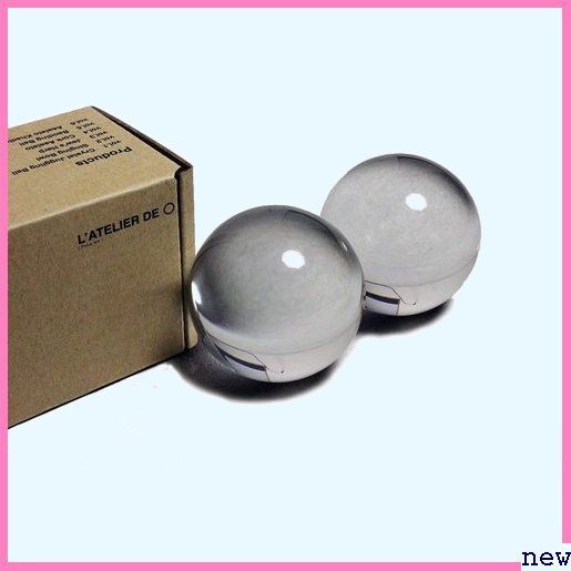 新品★xy 健身球 オリジナルクリア 50mm アトリエマル - 196