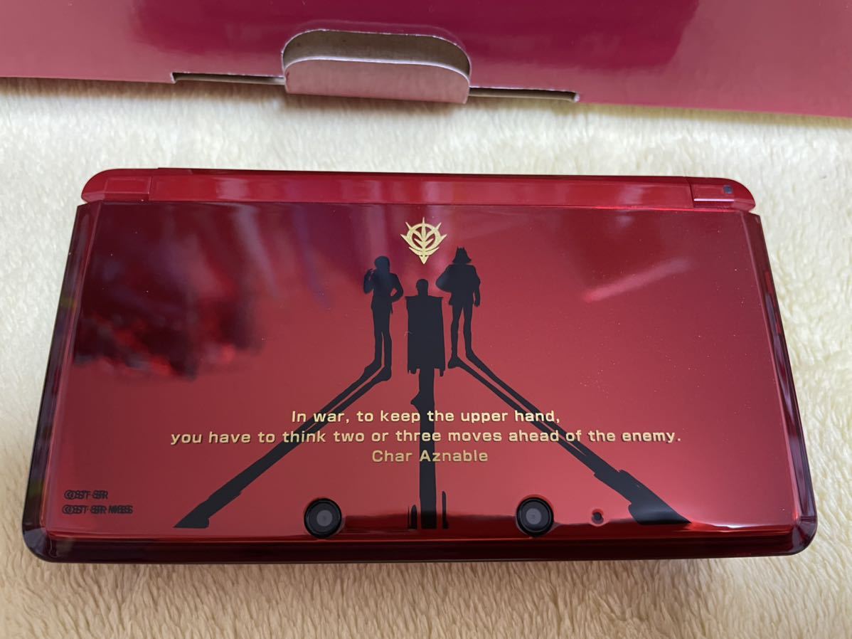 美品】SDガンダム GGENERATION 3D シャア専用ニンテンドー3DS