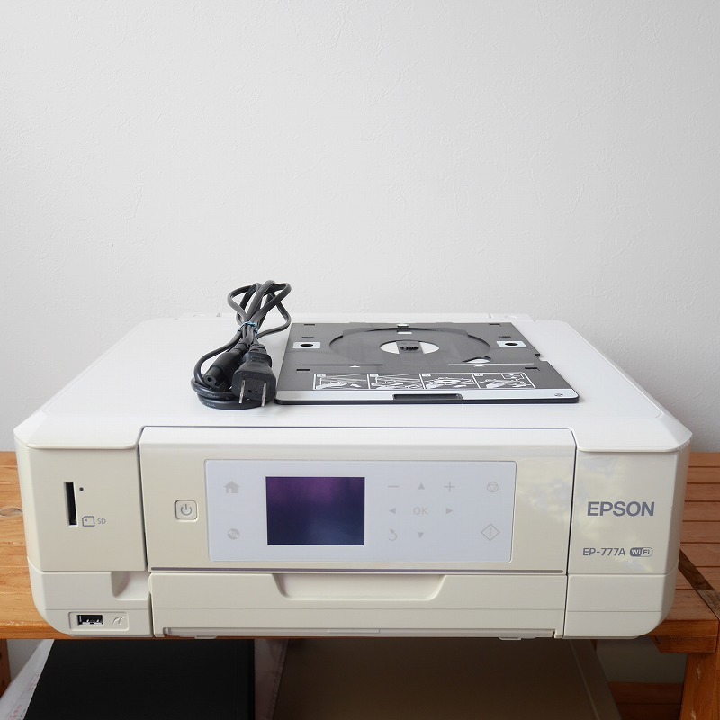 EPSON EP-777A エプソン インクジェット複合プリンター カラリオ 動作