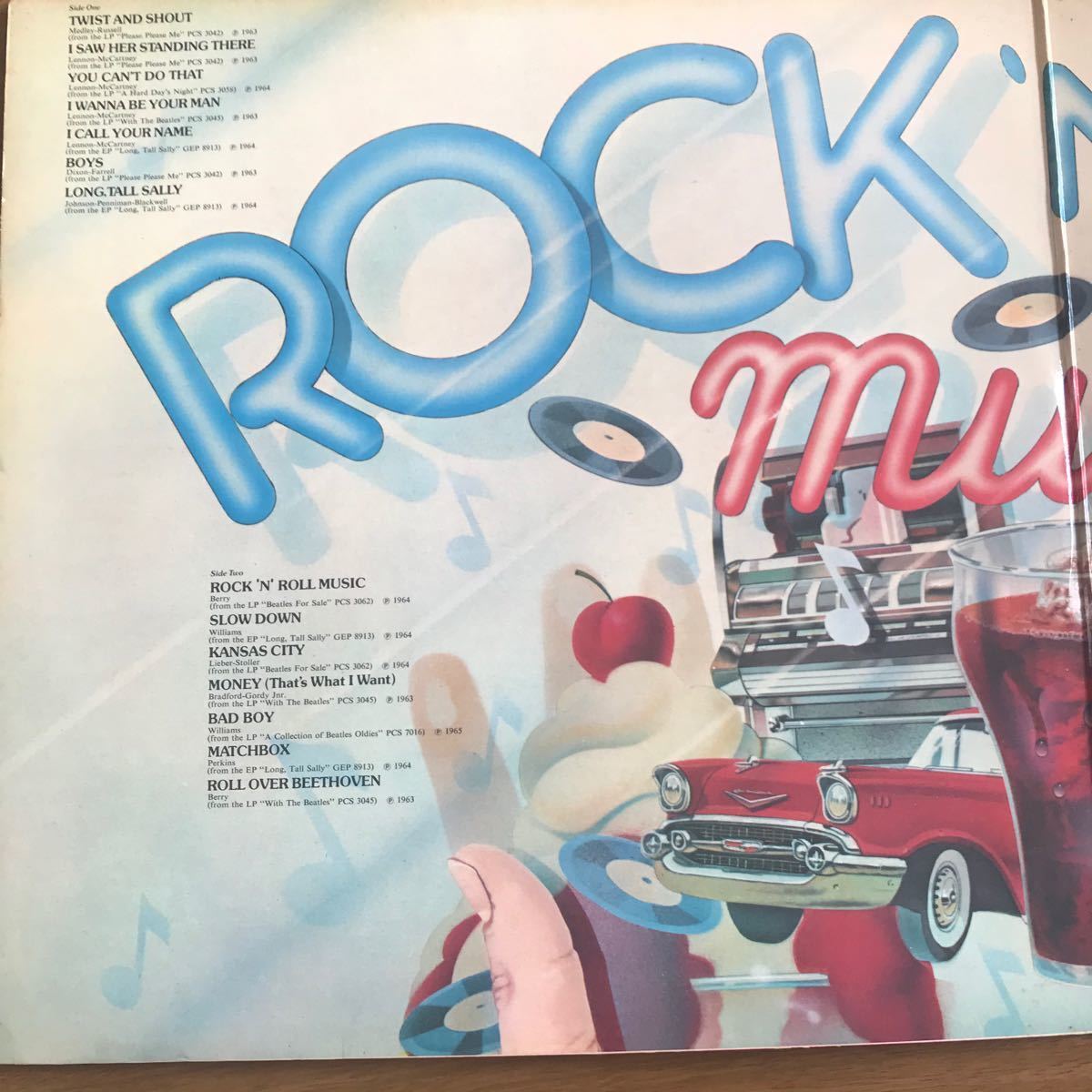 ahyさま専用。ビートルズアナログ3枚　武道館ヘイジュードfactory sample ROCK'N'ROLL MUSIC 