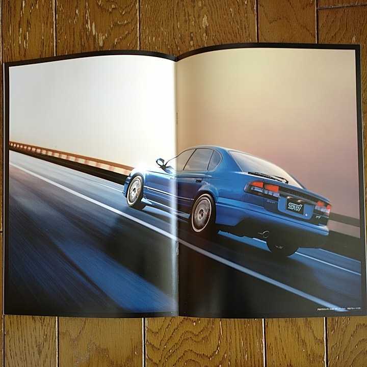 スバル レガシィ S401 STiバージョン 400台限定車 GH-BES 2002年10月発行 11ページ専用本カタログ スバルテクニカインターナショナル製_画像3