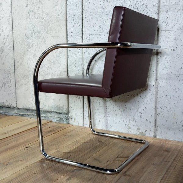 Knoll Mies van der Rohe Collection Arm Chair Tubular ミースファン