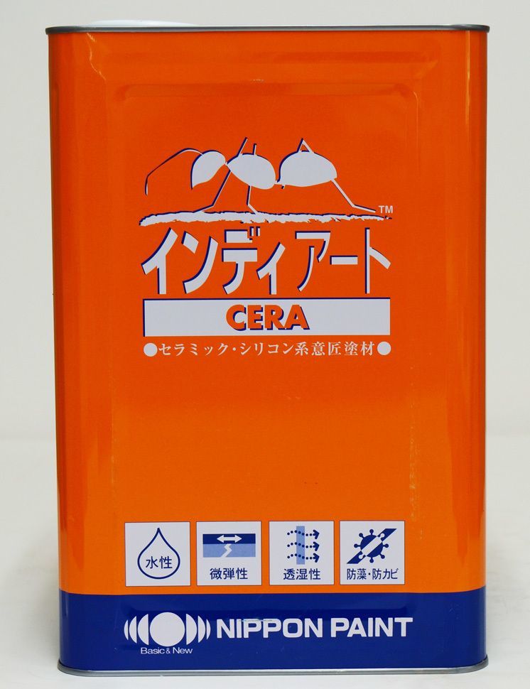 インディアートCERA 16kg 標準色 【メーカー直送便/】日本ペイント 内装材 塗料 Z03