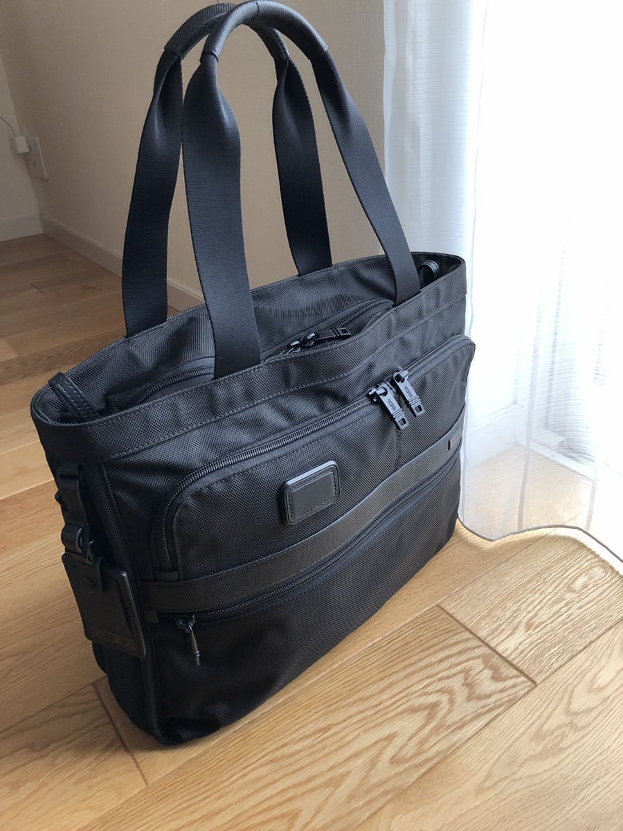 美品】【美品】TUMI Alpha エクスパンダブル・トート トートバッグ