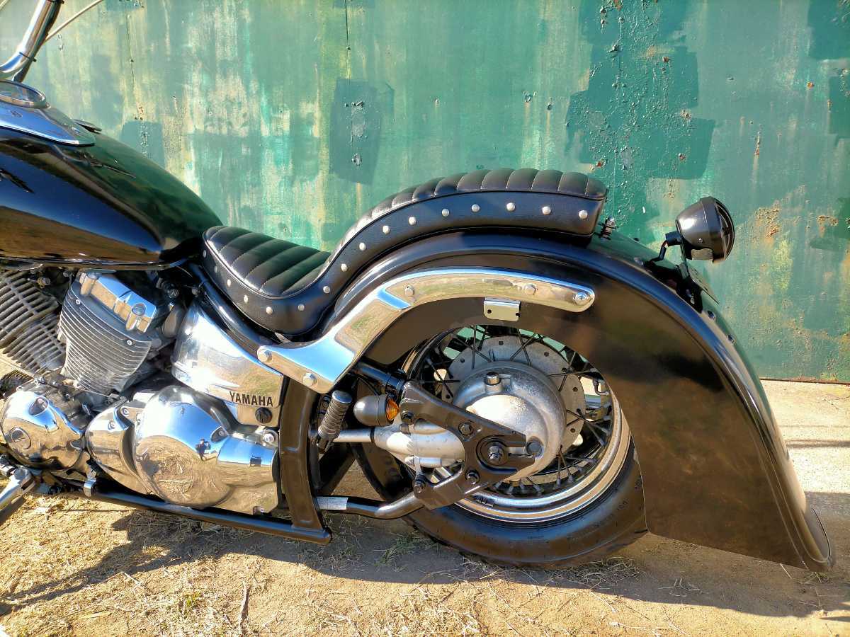 動画あり/車検可】ドラッグスター400 珍しいスプリンガー フルカスタム