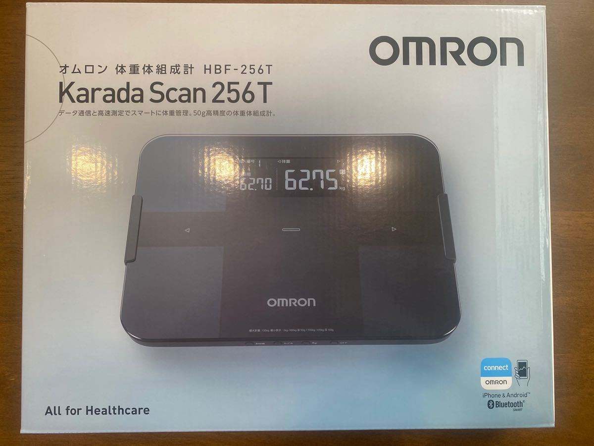 新しい到着 体組成計 Omron オムロン Hbf 256t Bk スマホ連動 ブラック Bluetooth カラダスキャン 体脂肪計 体組成計 Pep Team De