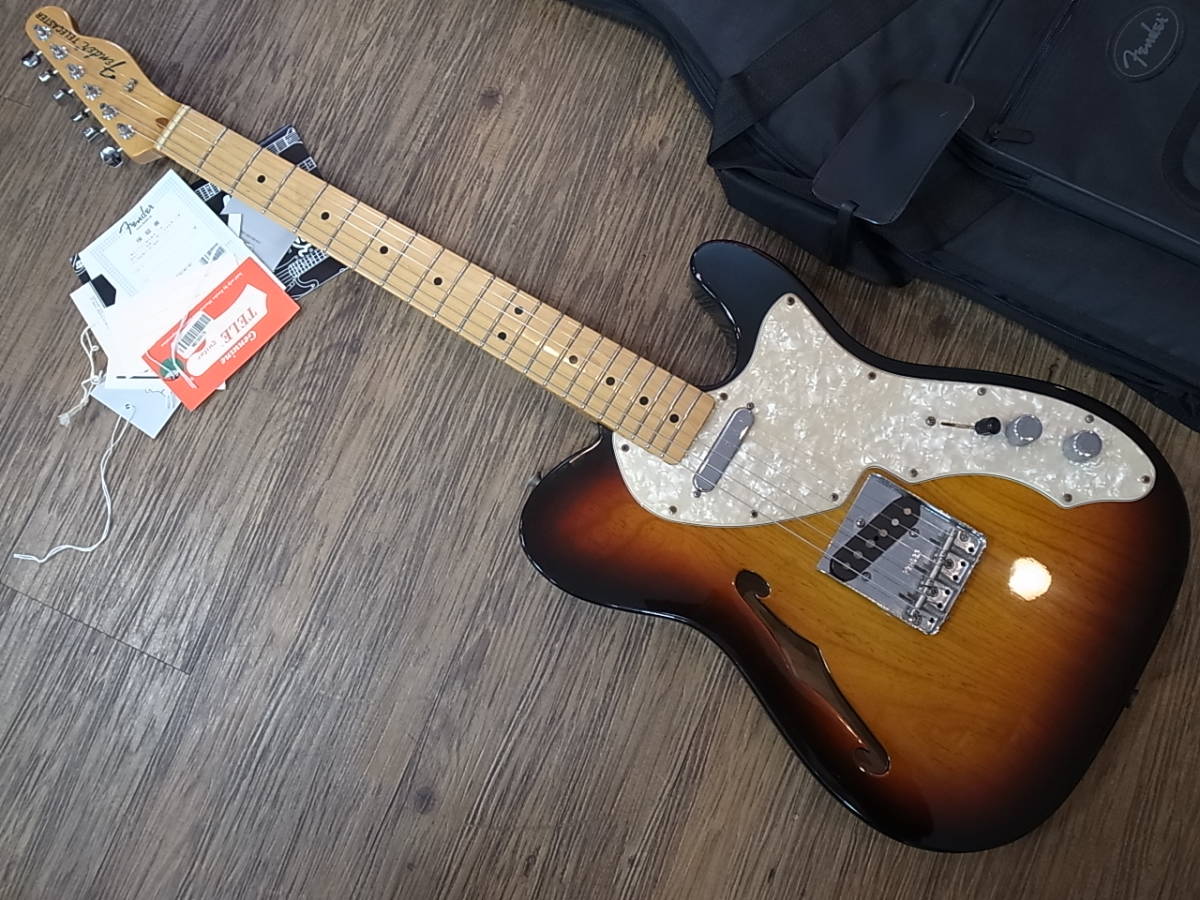 好評につき延長 Fender Mexico Classic Series 69 Thinline Telecasterフェンダー メキシコ シンライン3tsテレキャスター保証書ステッカーギグバッグ 期間限定特価 Test Resourceenergysolutions Com