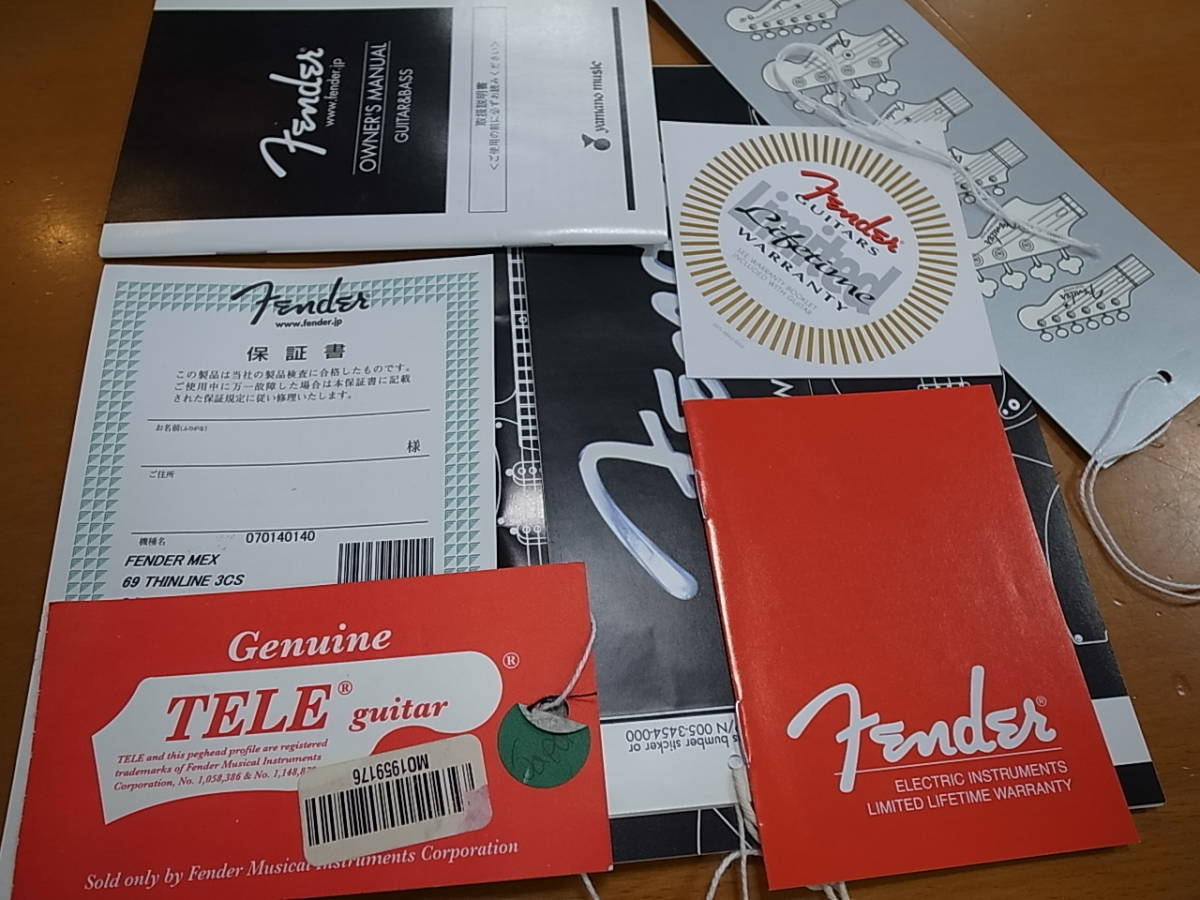 Fender Mexico Classic Series 69 Thinline Telecasterフェンダー メキシコ シンライン3tsテレキャスター保証書ステッカーギグバッグ その他 売買されたオークション情報 Yahooの商品情報をアーカイブ公開 オークファン Aucfan Com Fender Mexico Classic Series 69 Thinline Telecasterフェンダー メキシコ シンライン3tsテレキャスター保証書ステッカーギグバッグ その他 売買されたオークション情報 Yahooの商品情報をアーカイブ公開 オークファン Aucfan Com