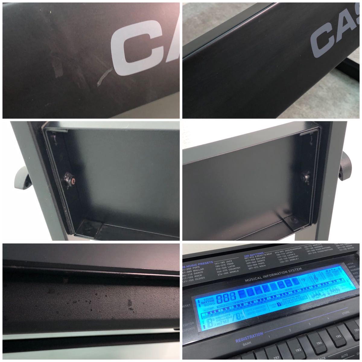□CASIO カシオ WK-500 電子ピアノ 76鍵 スタンド アダプター □CASIO カシオ WK-500 電子ピアノ 76鍵 スタンド アダプター