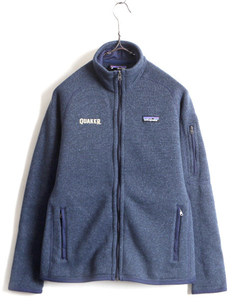 希少サイズ S ■ 16年製 Patagonia フルジップ ベターセーター フリース ジャケット ( レディース ) 古着 パタゴニア ジャンパー 企業物 紺_画像1