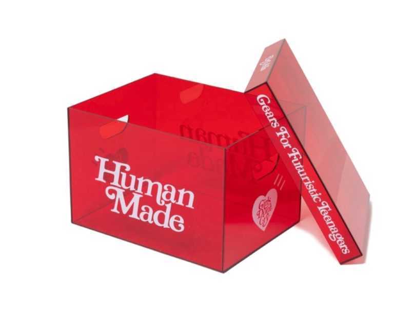 新品未使用 HUMAN MADE GDC ACRYLIC FILE BOX RED Girls Don't Cry ...