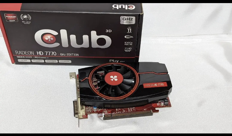 CLUB3D Radeon HD 7770 GHz 驚きの安さ Edition GB 1 GDDR5 即決時 AMD 送料無料 大人気