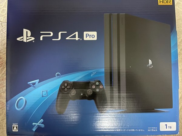 SONY PS4 pro 本体 ジェット ブラック CUH 1TB