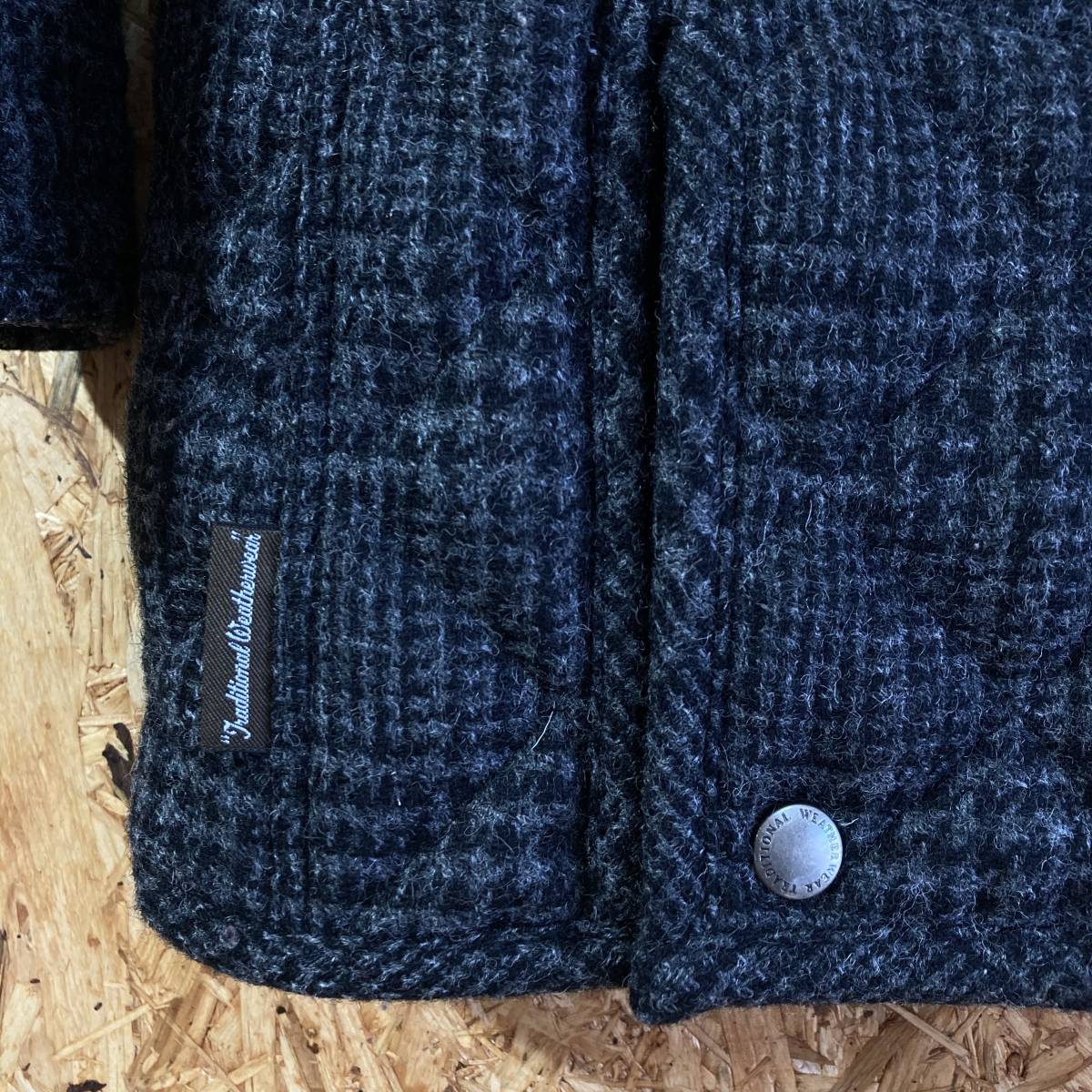 Traditional Weatherwear ASTON LDS ウール キルティング ジャケット 36 Mackintosh トラディショナル ウェザーウェア_画像3