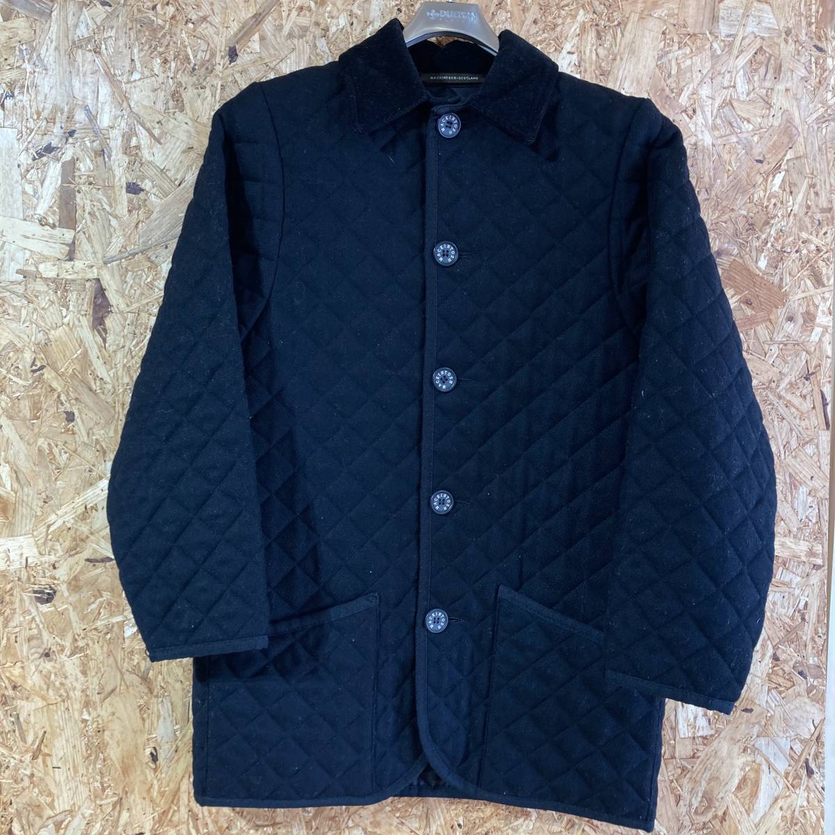 Mackintosh ウール キルティング ジャケット 34 マッキントッシュ MADE