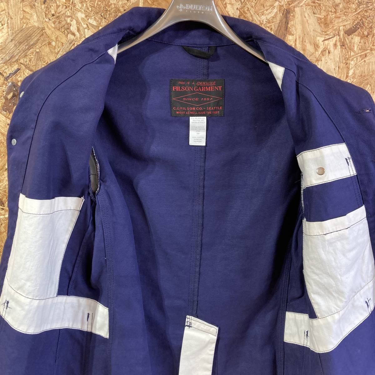 2002年春 FILSON GARMENT ITALY サイズ36 | giulianacividanes.com.br