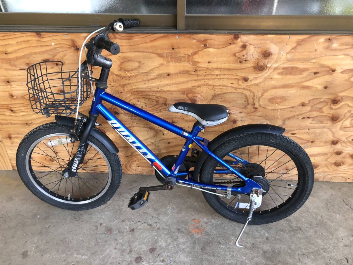 DUALLY 子供用自転車 18インチ 【お引き取り限定】