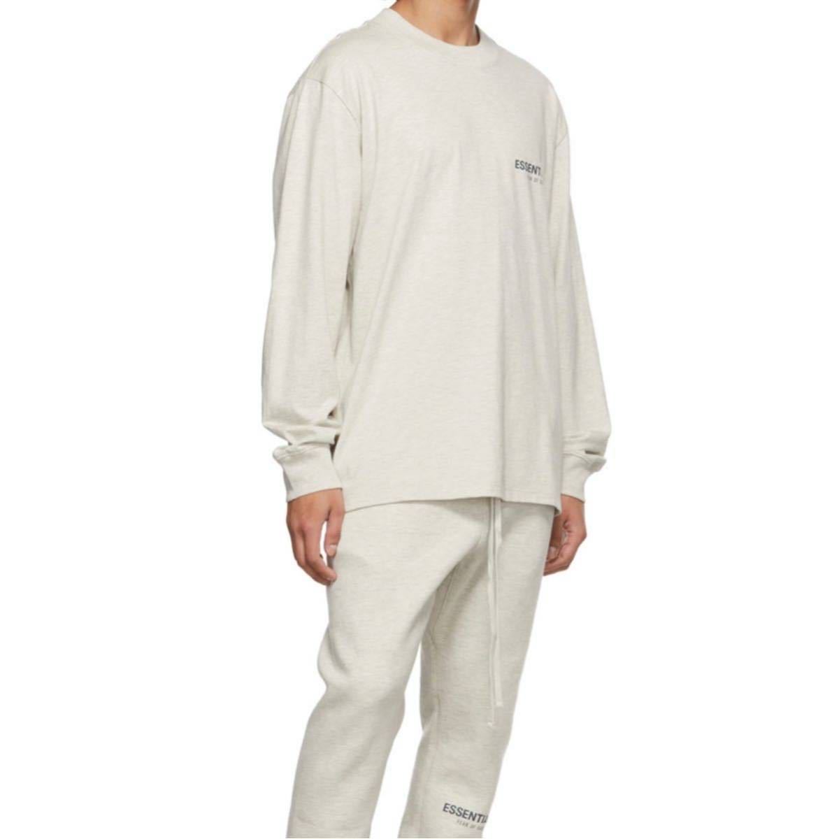 S】オートミール FOG Essentials 21FW Oatmeal L/S T-Shirt ロンT