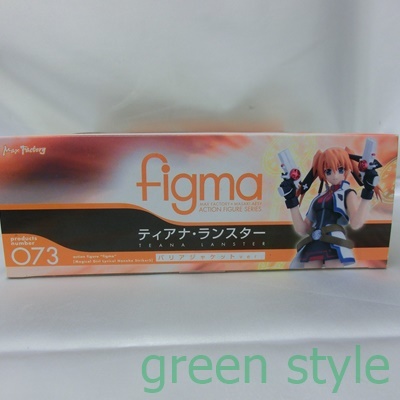  новый товар нераспечатанный Figma 073 Magical Girl Lyrical Nanoha Strikers Teana * Ran Star передвижной фигурка Max Factory 