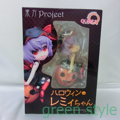 新品未開封　東方Project　ハロウィンレミィちゃん　レミリア・スカーレット　彩色済完成品フィギュア　キューズQ