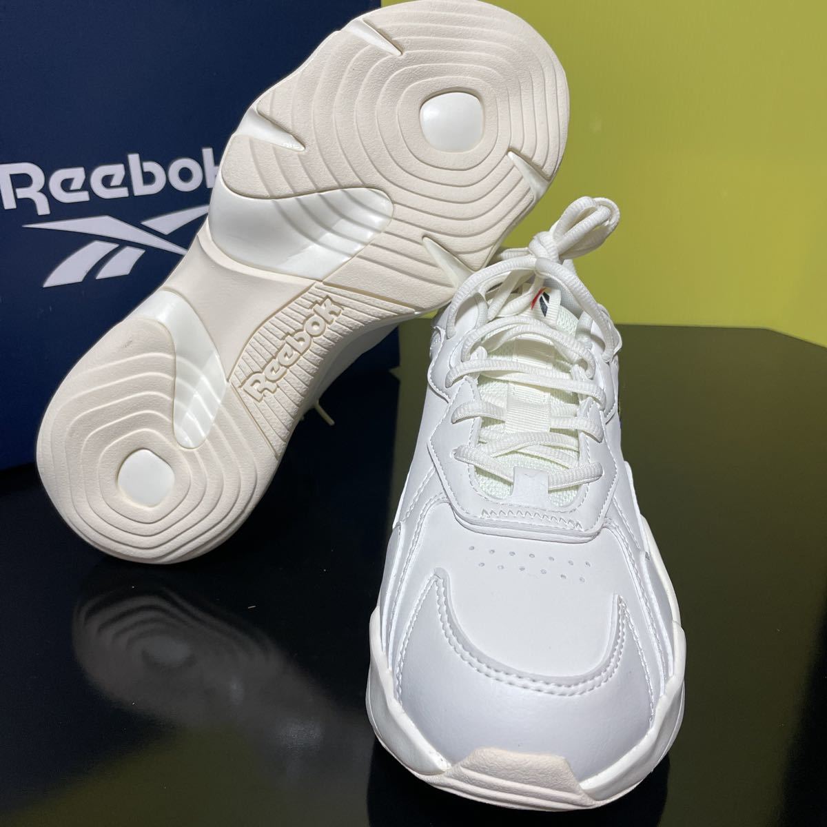 24.5cm ☆ Reebok x BTS BT21 Royal Turbo impulse Clean Shoes TATA