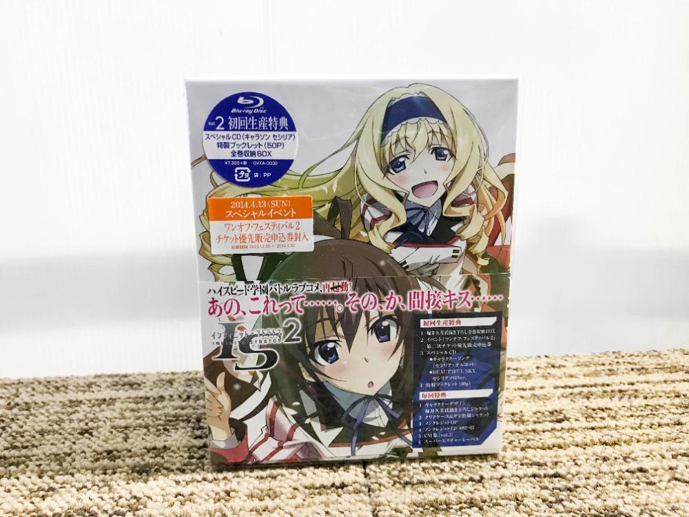 日本人気超絶の 新品BD「IS インフィニット・ストラトス」初回版全8巻 