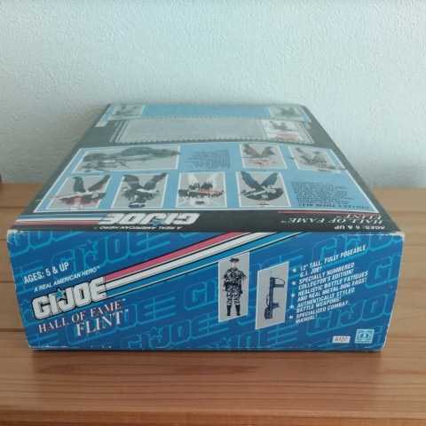 1992 year is zbro company manufactured G.I Joe HALL OF FAME FLINT unopened 