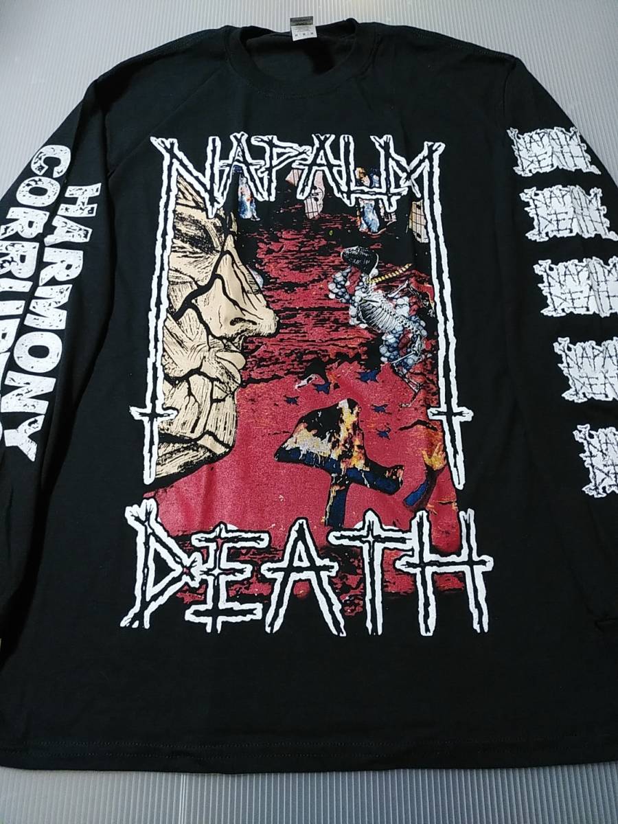 Yahoo!オークション - NAPALM DEATH 長袖 Tシャツ harmony