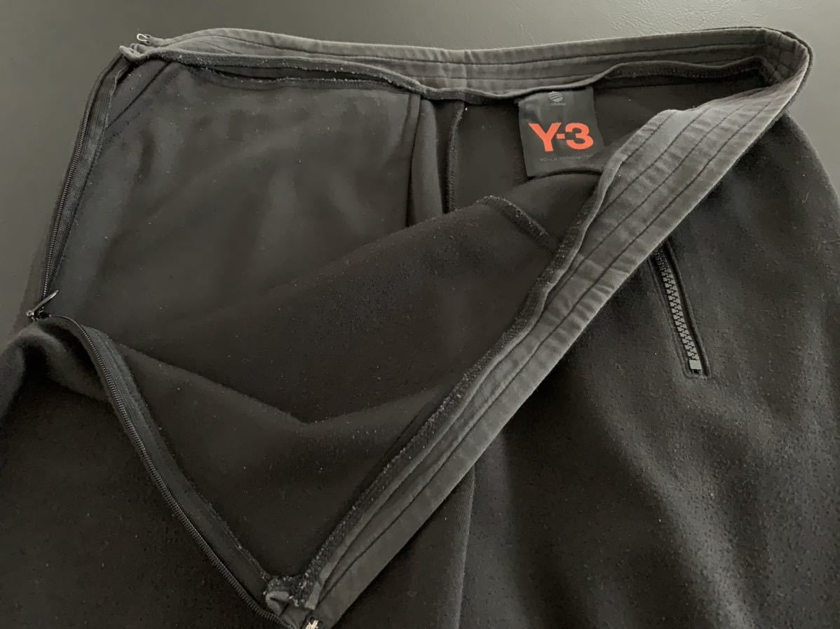 Y-3 ワイスリー アシンメトリー ジャージ パンツ ヨウジヤマモト