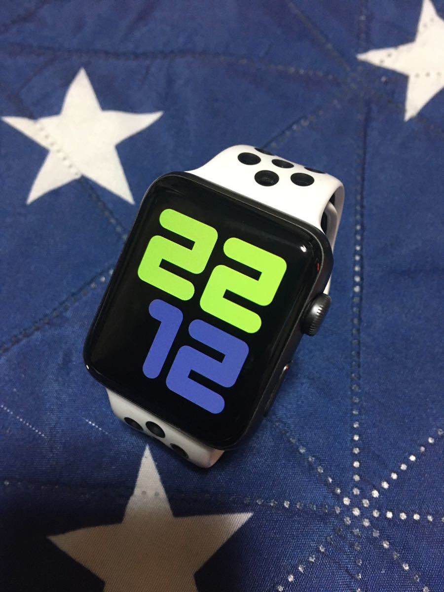 Apple Watch Series 3 アップルウォッチ シリーズ3 GPS 42mm スペースグレイ_画像2