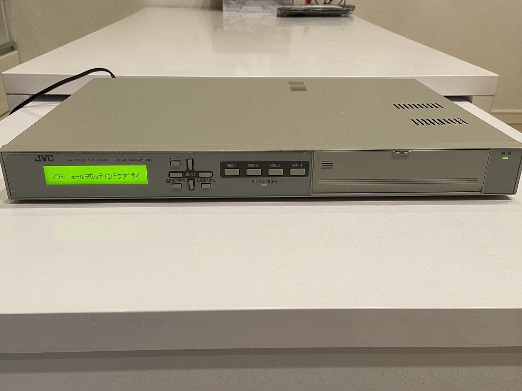☆JVC Victor ビクター デジタルプログラムチャイム PA-DT600 ☆ ☆JVC Victor ビクター デジタルプログラムチャイム PA-DT600 ☆