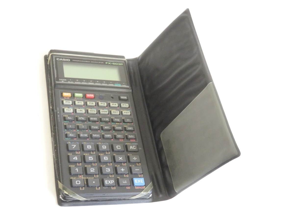 ヤフオク! - 【中古】 CASIO カシオ プログラム電卓 関数電卓 F...