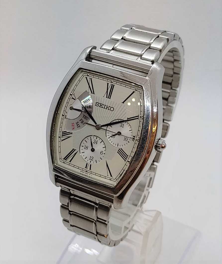 ヤフオク! - 【セイコー １円～】 SEIKO 5Y66-0AF0 トリプル...