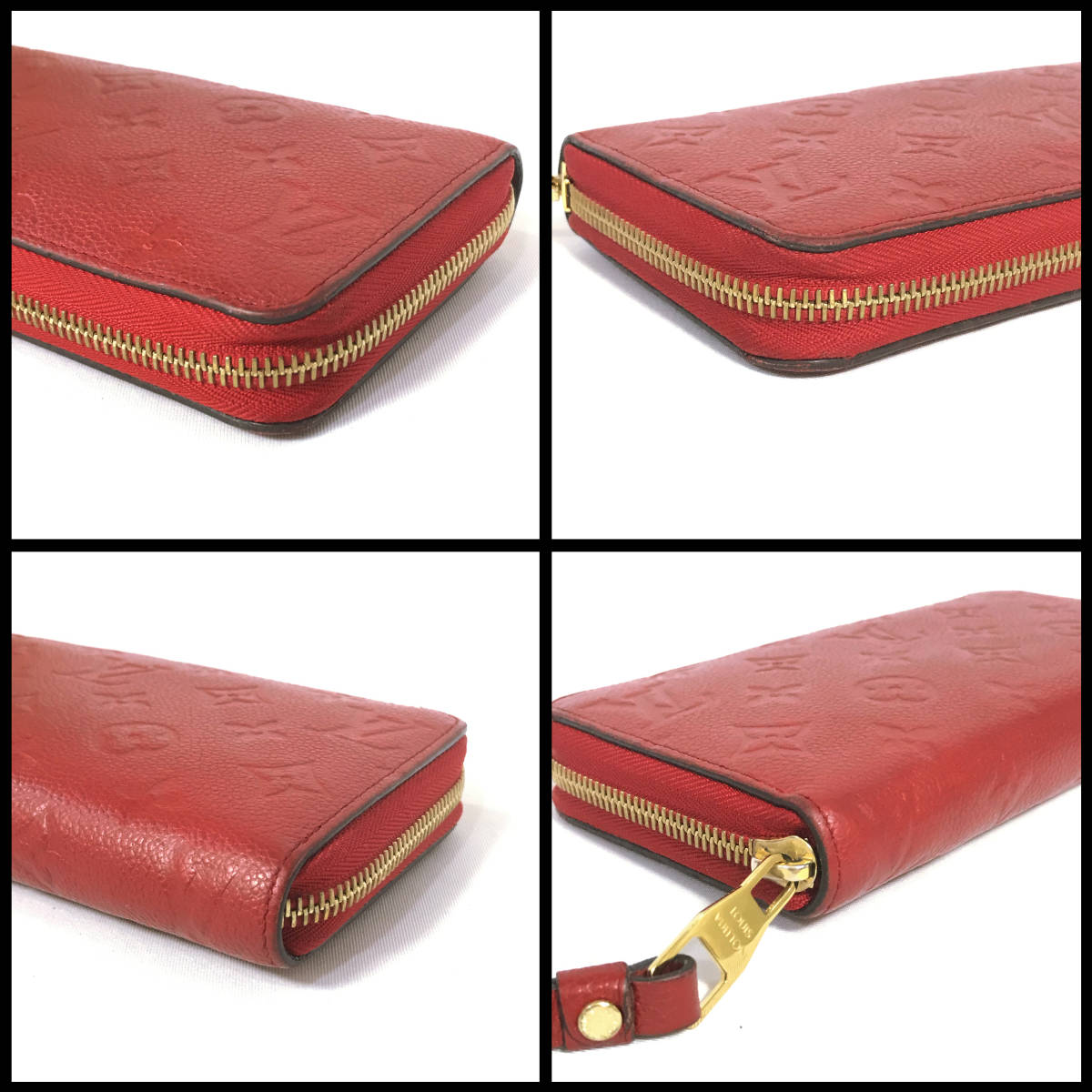 LOUIS VUITTON ルイヴィトン M60737 モノグラム アンプラント ジッピー