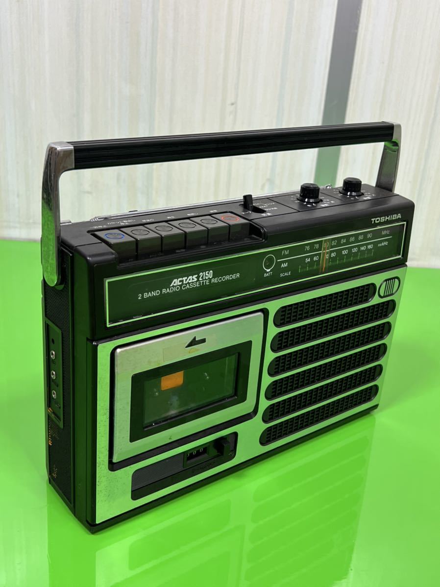 最適な価格 TOSHIBA ACTAS2150 RT-2150 ラジオ カセット
